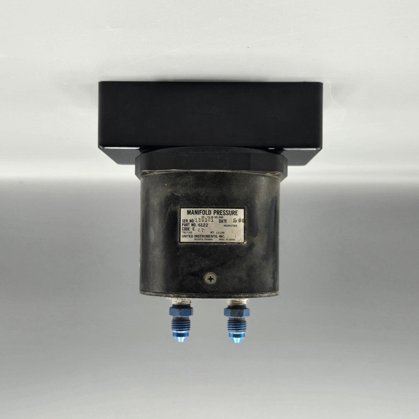 United Instruments Dual Manifold Pressure Indicator - PN: 6122 (Code: E.87)