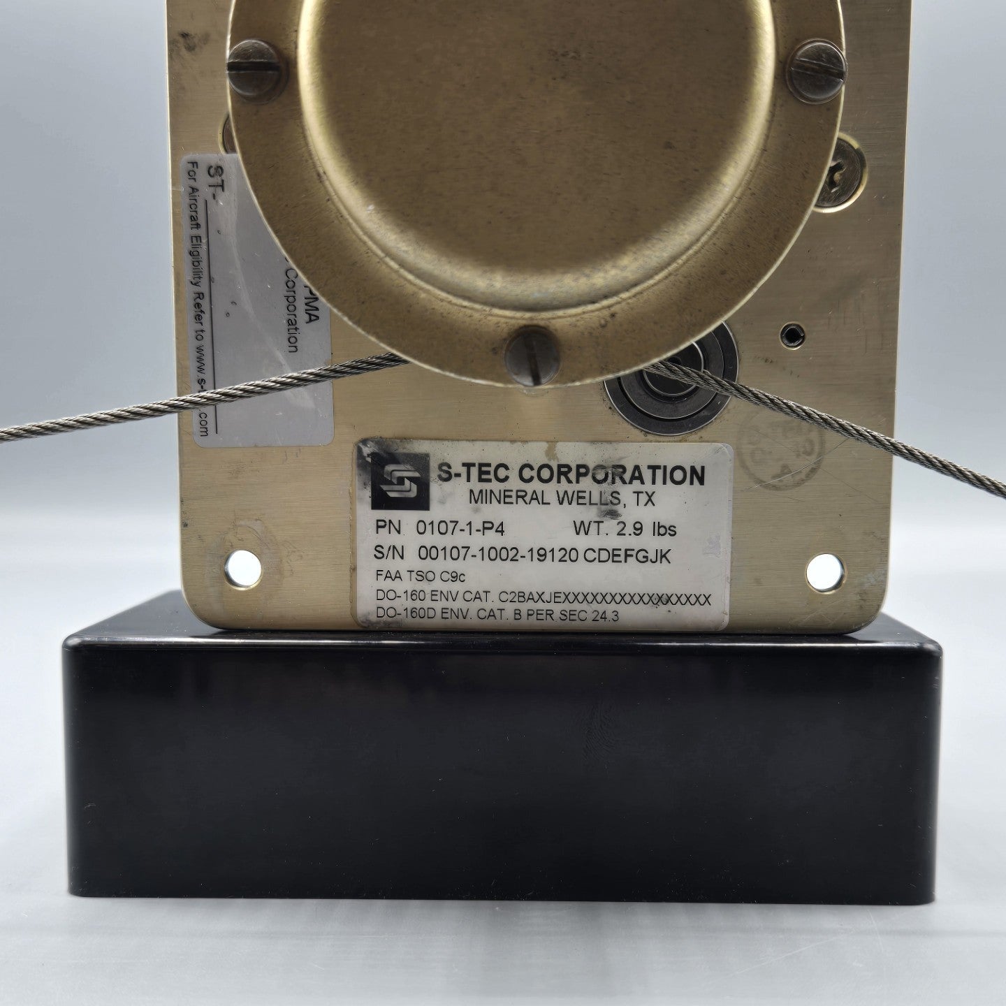 S-Tec Autopilot Pitch Servo - PN: 0107-1-P4