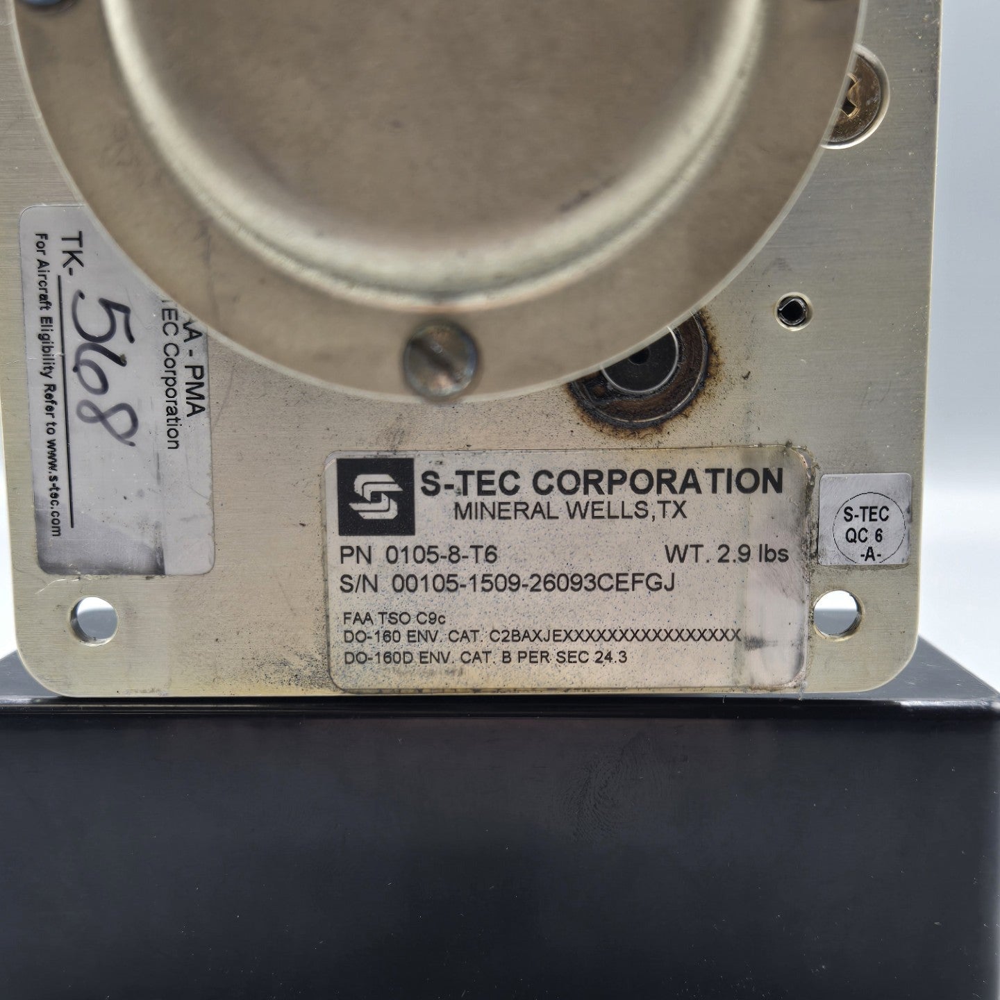 S-Tec Autopilot Trim Servo - PN: 0105-8-T6