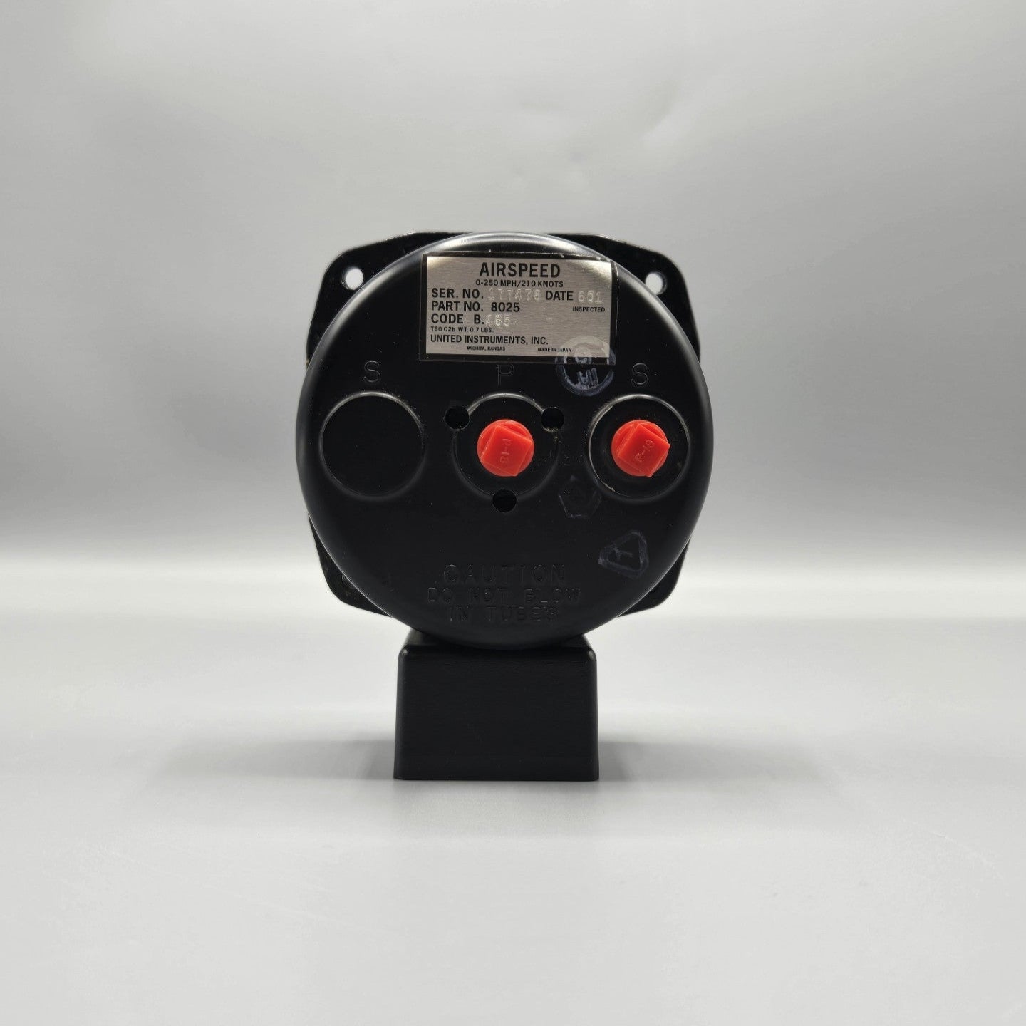 United Instruments Airspeed Indicator - 8025 (Code. B465)