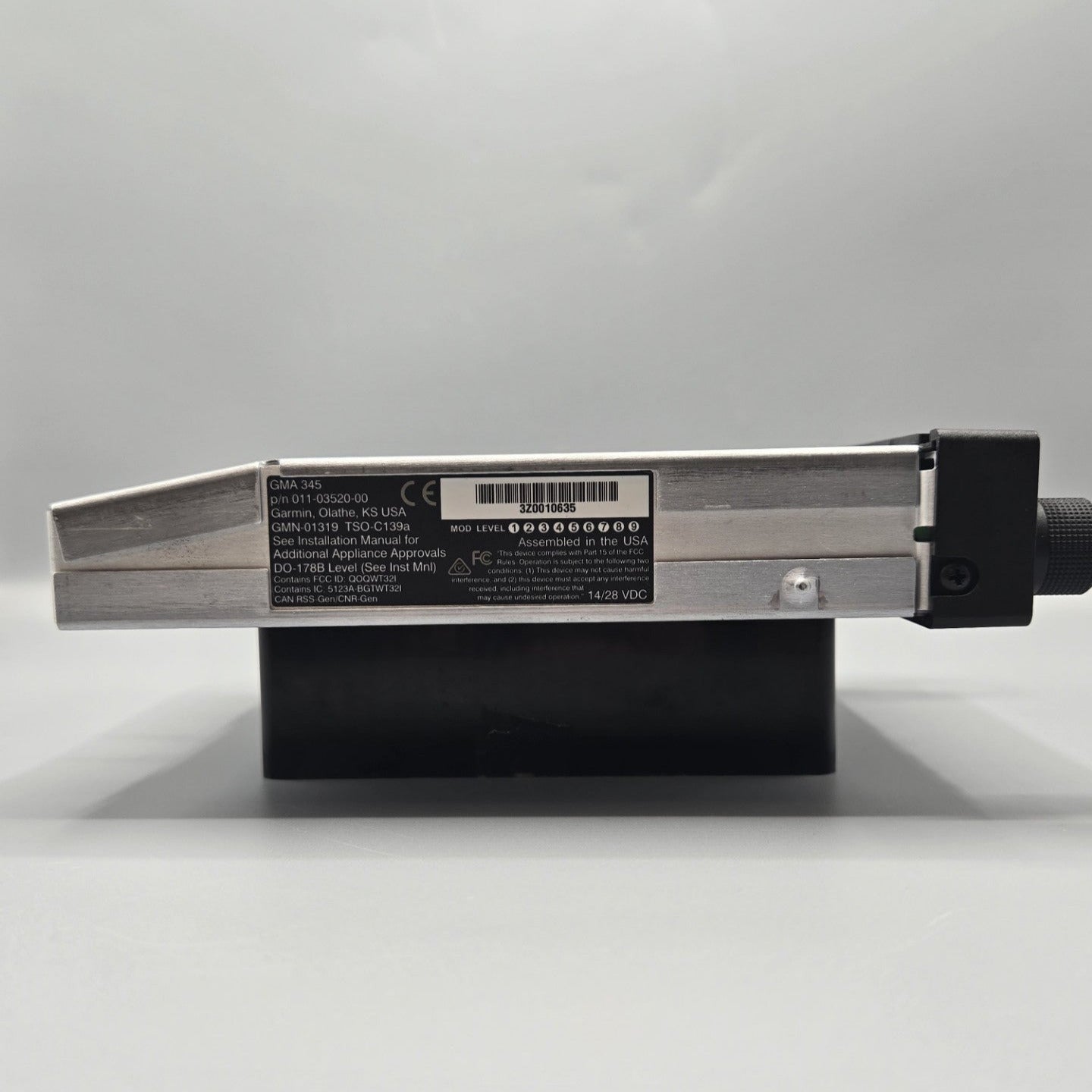 Garmin GMA 345 Audio Panel - PN: 011-03520-00