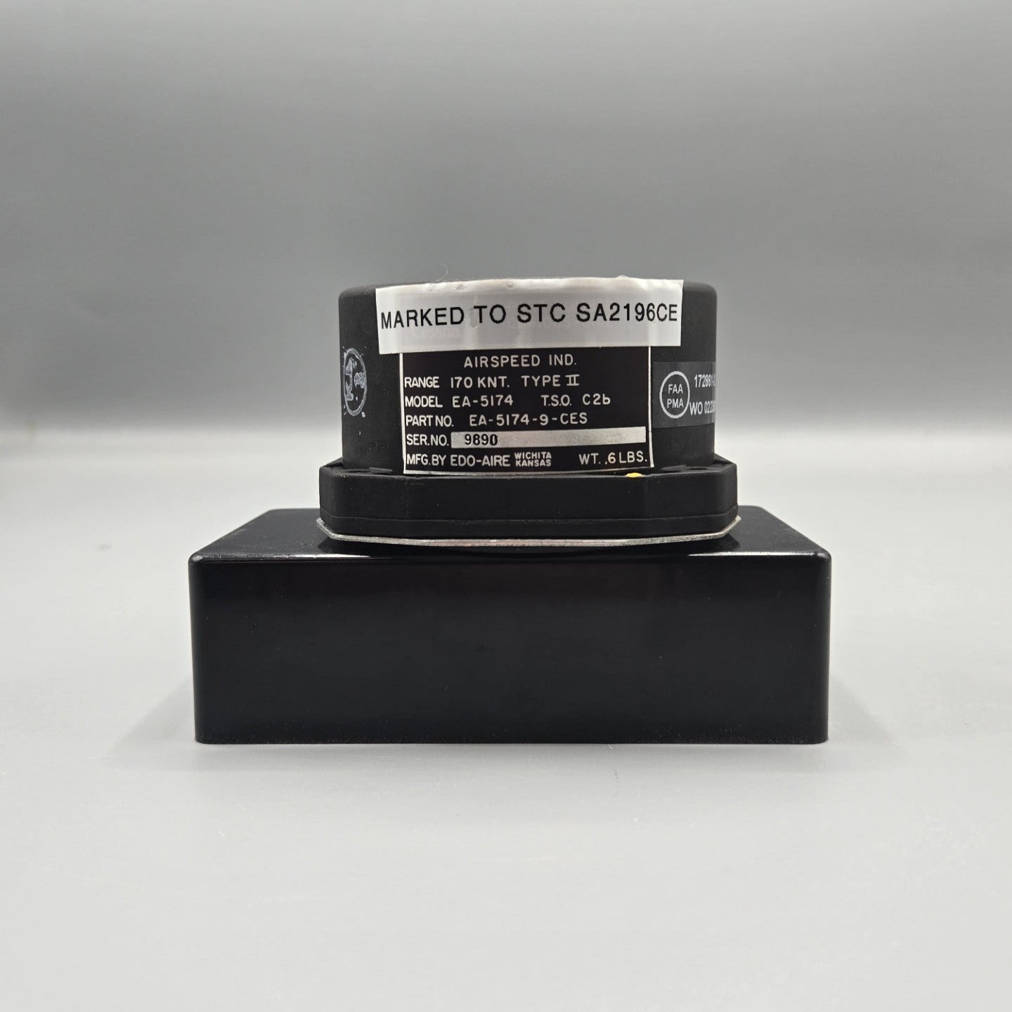 Edo-Aire Airspeed Indicator - PN: EA-5174-9-CES
