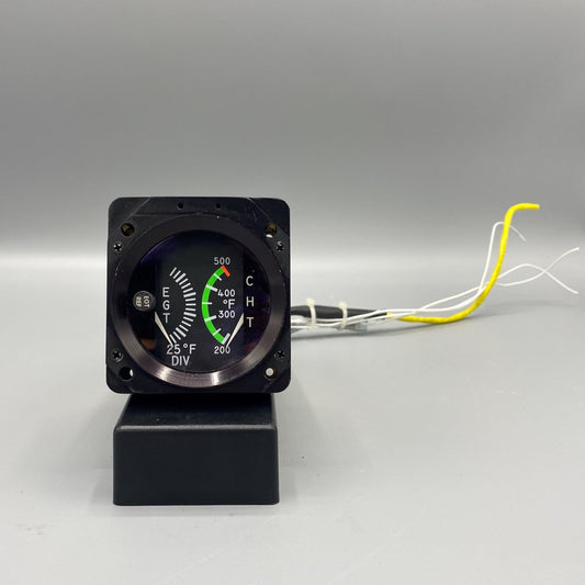 Cessna Dual EGT-CHT Indicator - Part Number: S3305-2, EG2850-04028