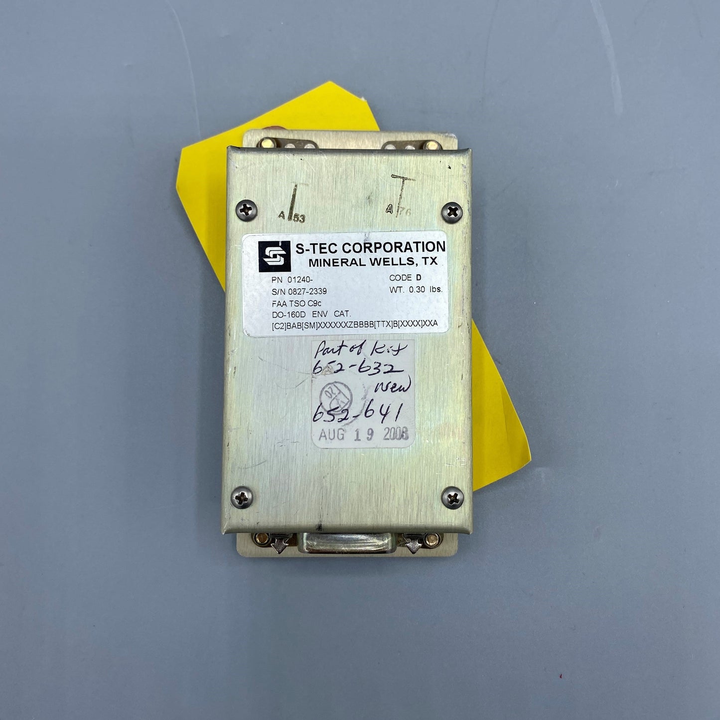 S-TEC Trim Monitor - Part Number: 01240