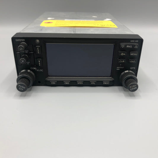 Garmin GNS 430W GPS/COM/NAV 28V Only - PN: 011-01060-45