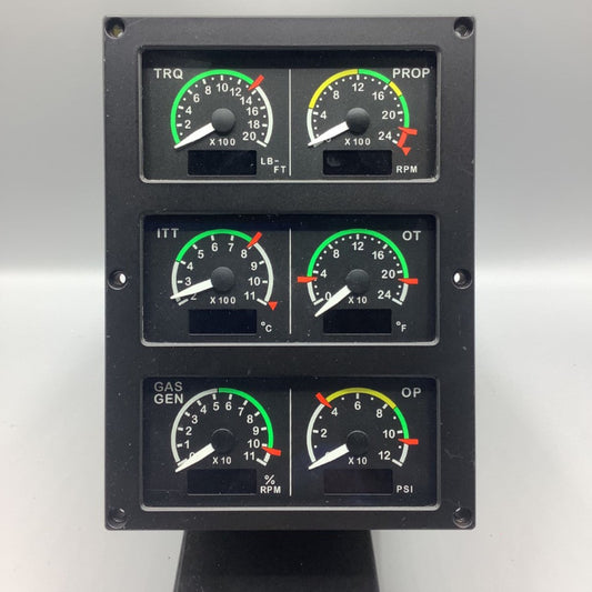 Radiant Power Gauge Cluster Analog - Part Number: A2465