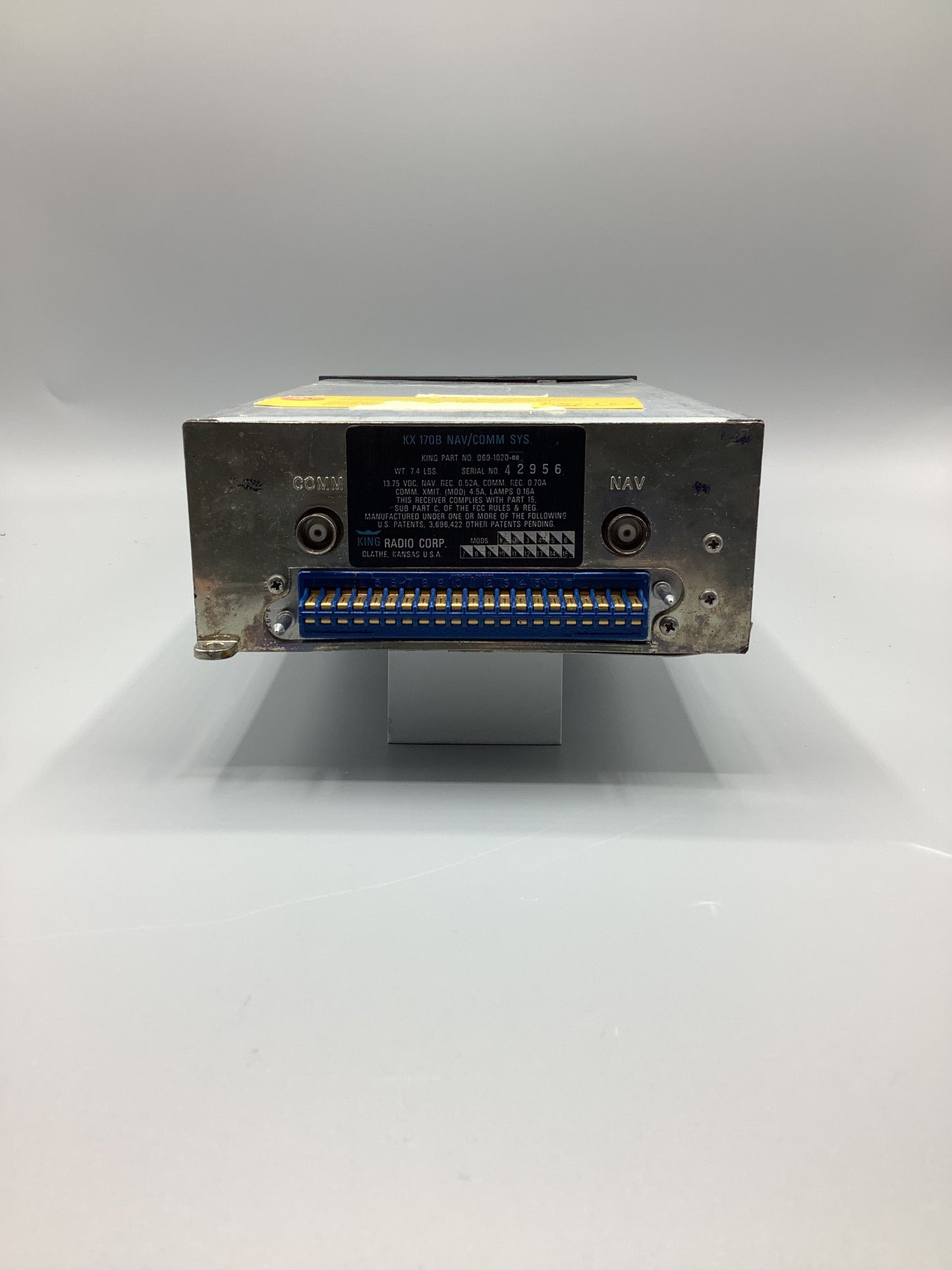 Bendix/King KX 170B NAV/COM - Part Number: 069-1020-00