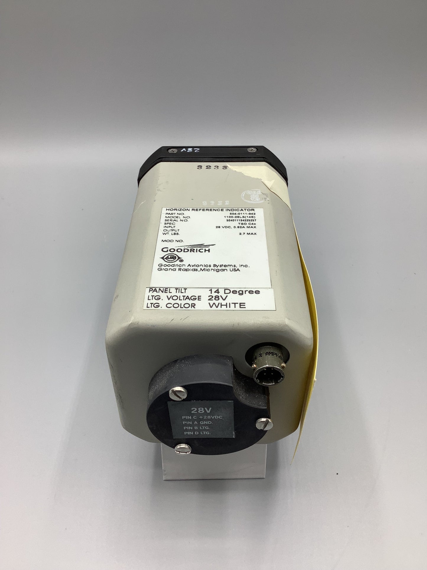 Goodrich Horizon Reference Indicator - Part Number: 504-0111-942