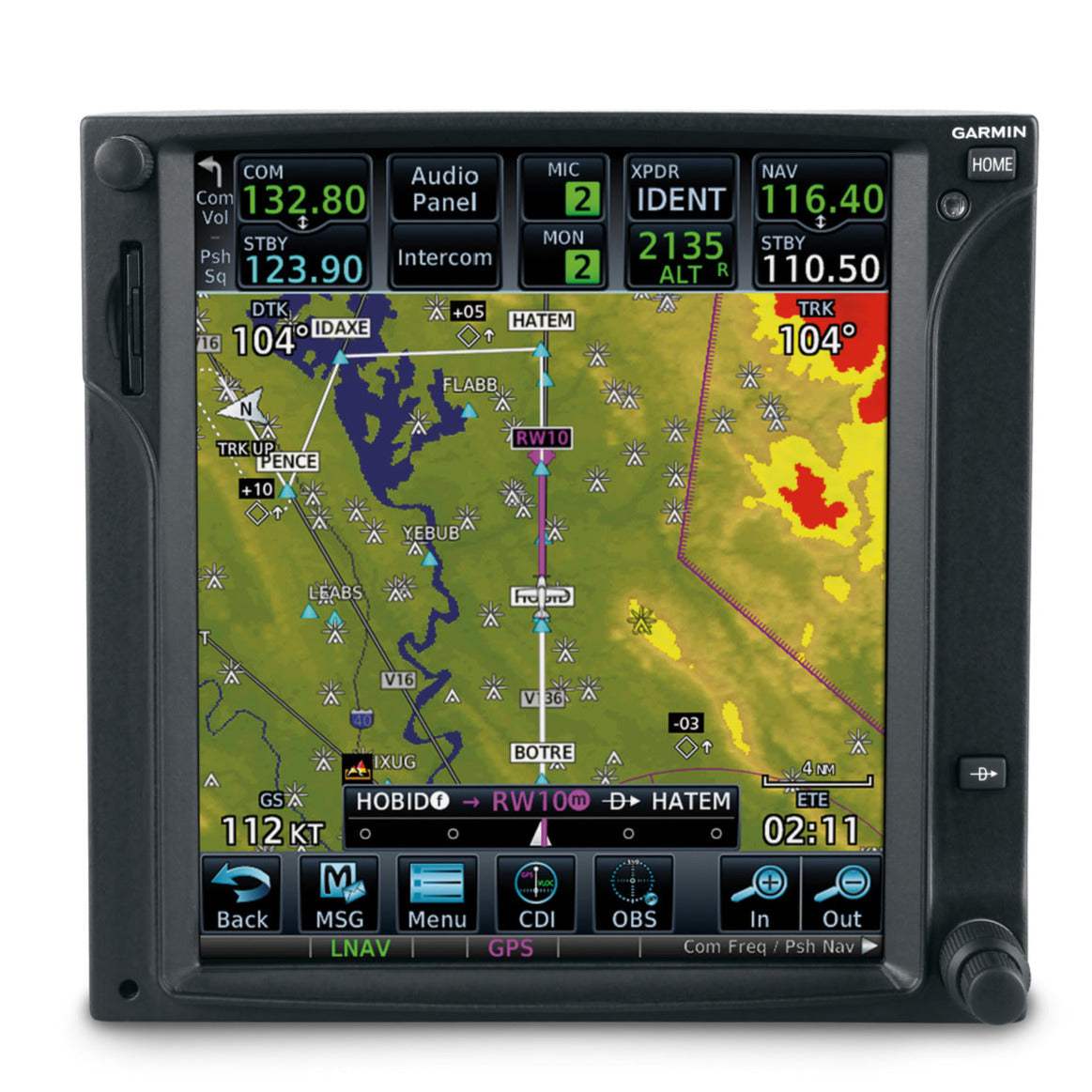 Garmin GTN 750 GPS/COM/NAV - Part Number: 011-02282-00
