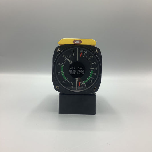 Cessna Manifold Pressure/Fuel Flow Instrument - Part Number: C662037-0103