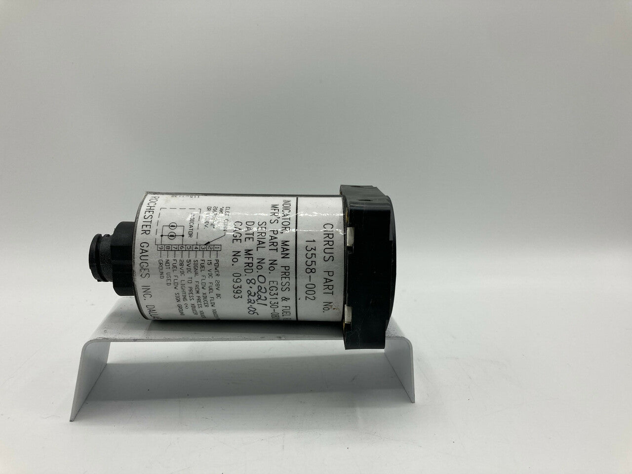 Manifold Pressure and Fuel Flow Instrument - PN: 13558-001
