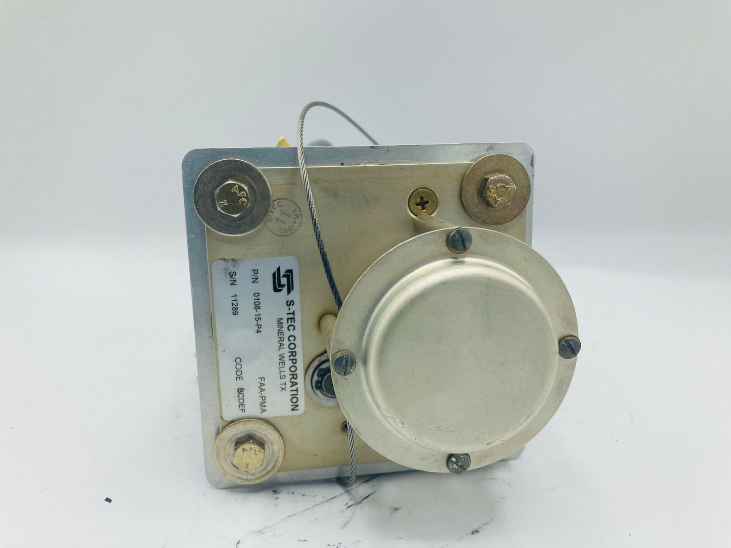 S-TEC Cirrus Pitch Servo - PN: 0108-15-P4