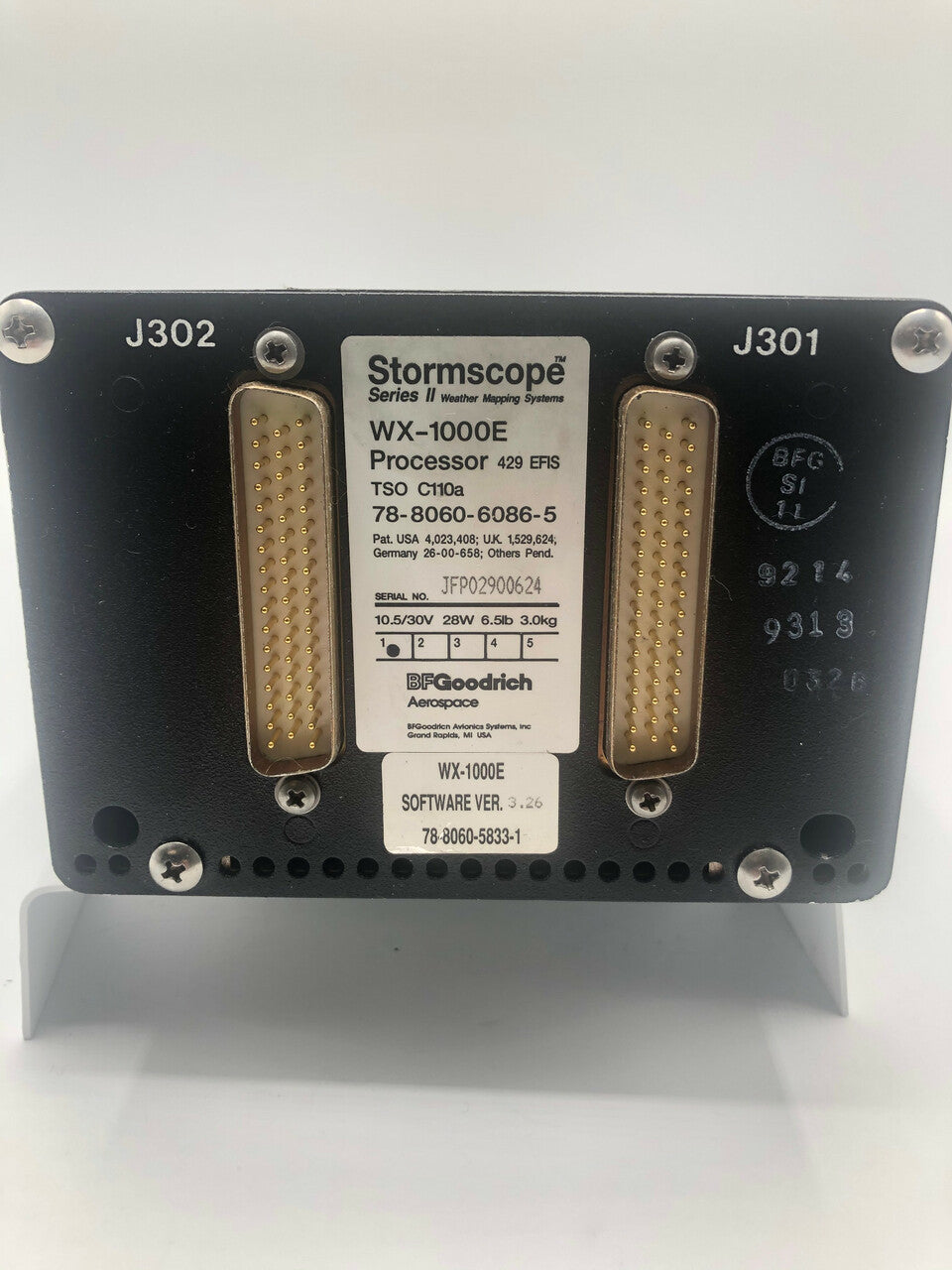 BF Goodrich WX-1000E Stormscope Processor - Part Number: 78-8060-6086-5
