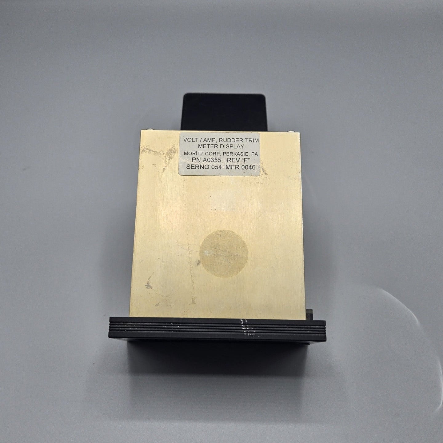 Moritz Volt/Amp, Rudder Trim Meter Display - Part Number: A0355