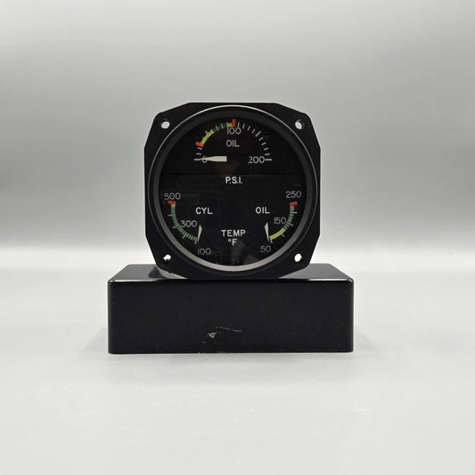 A.I.D/R.C Allen Tri-Engine Gauge Indicator - PN: 18P200-2