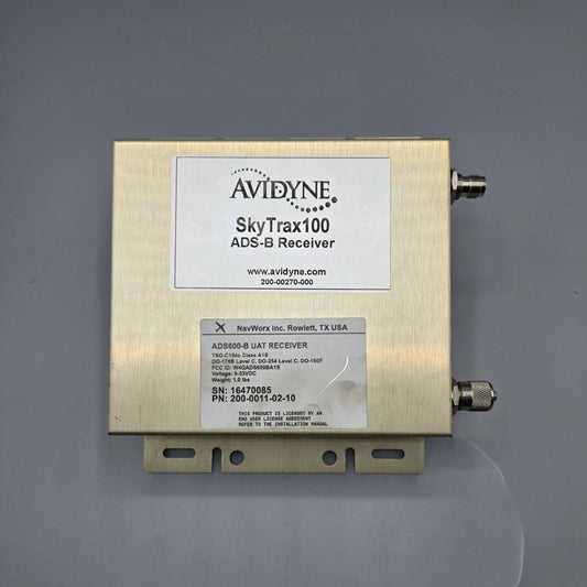 SkyTrax100 ADS-B Receiver - PN: 200-0011-02-10