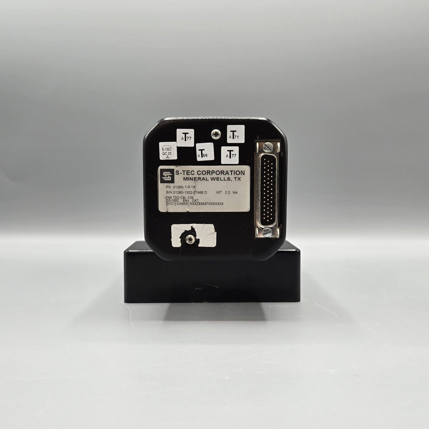 S-Tec Turn Coordinator - PN: 01260-1-0-14