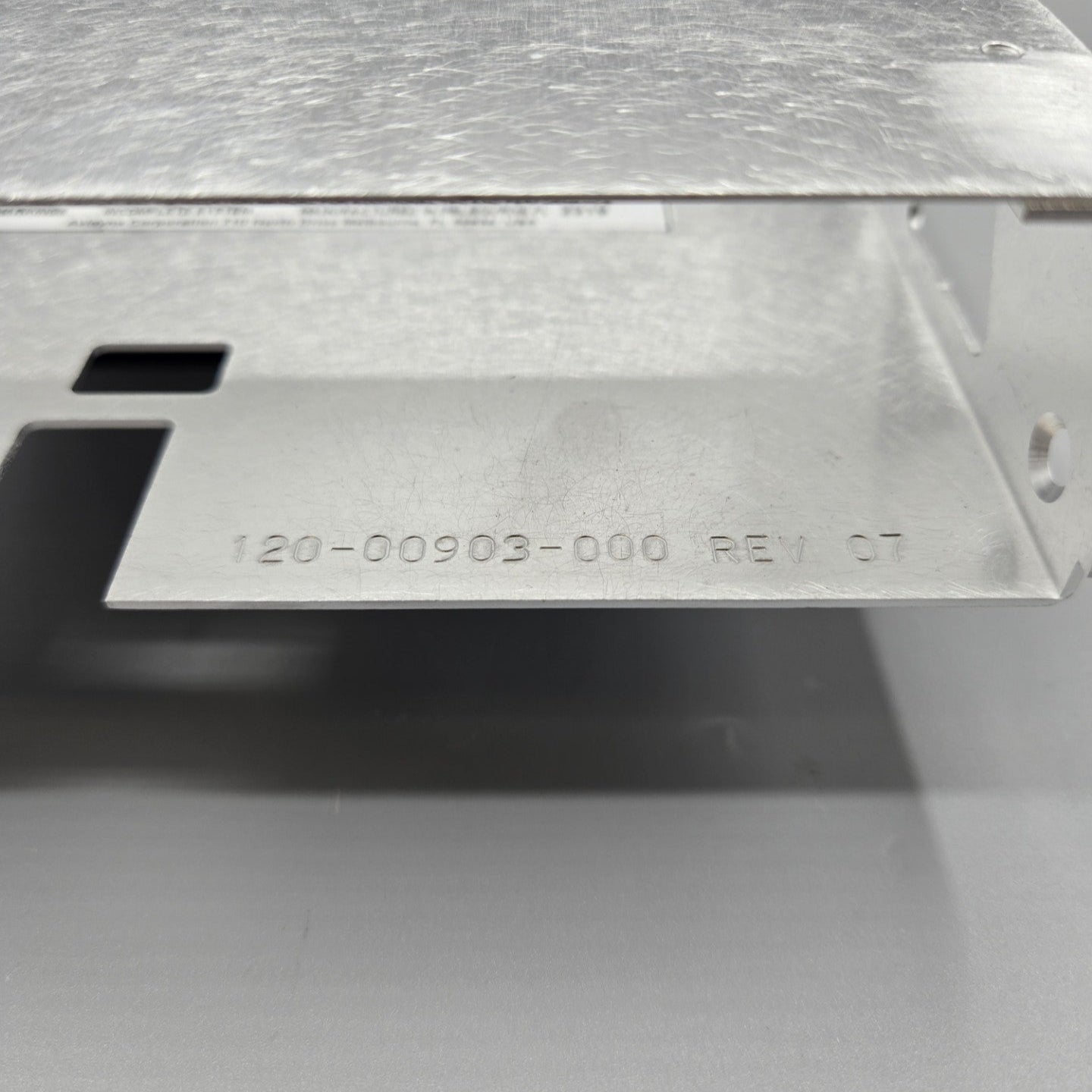 Avidyne DFC90 Tray and Backplate