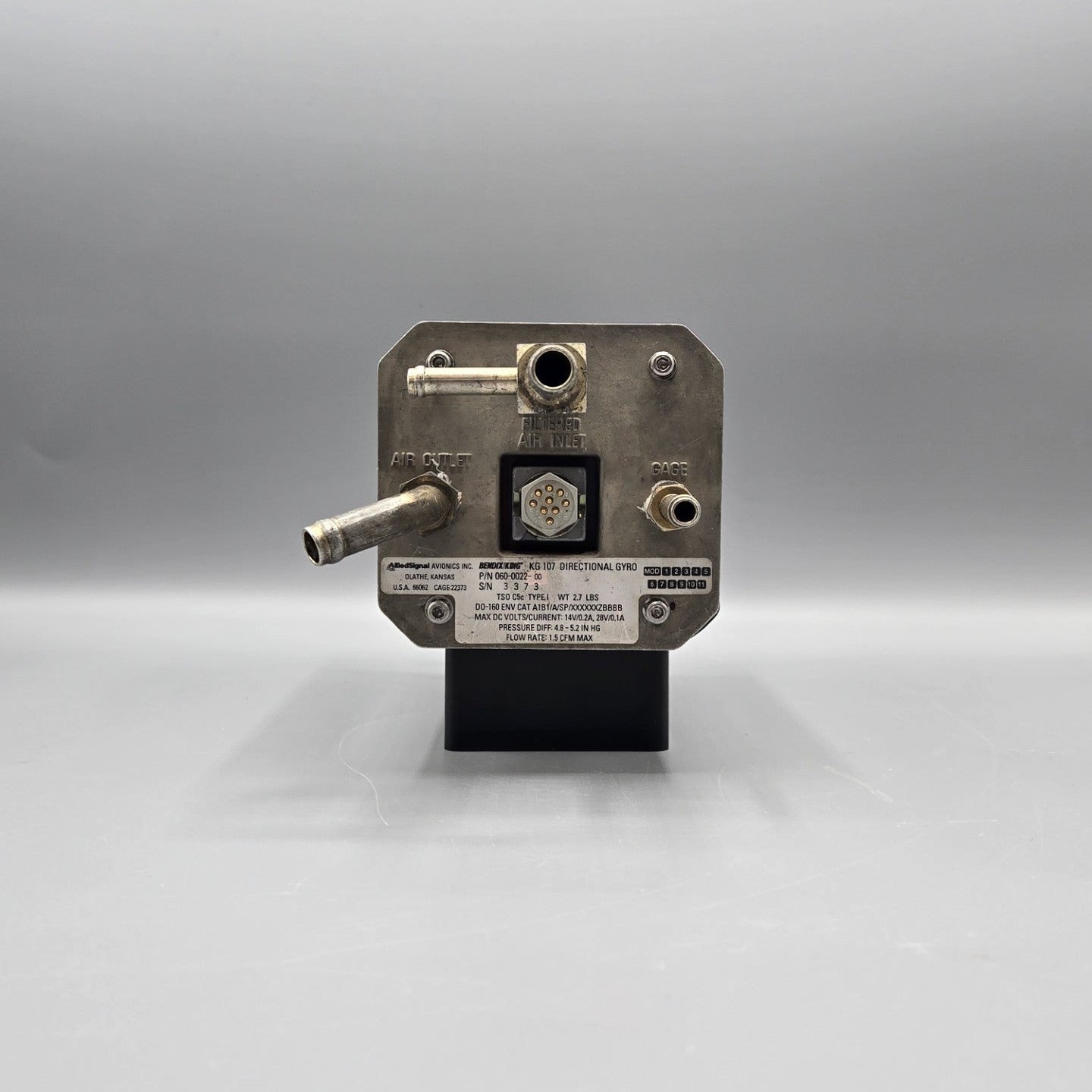 Bendix/King KG 107 Directional Gyro - PN: 060-0022-00