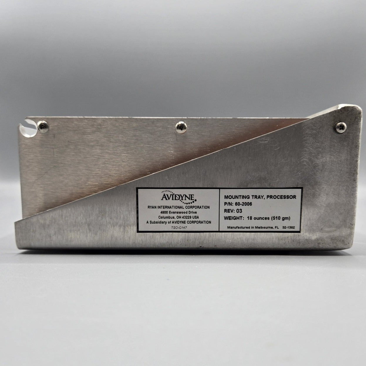 Avidyne Traffic Advisory System - PN: 70-2420-8TAS610