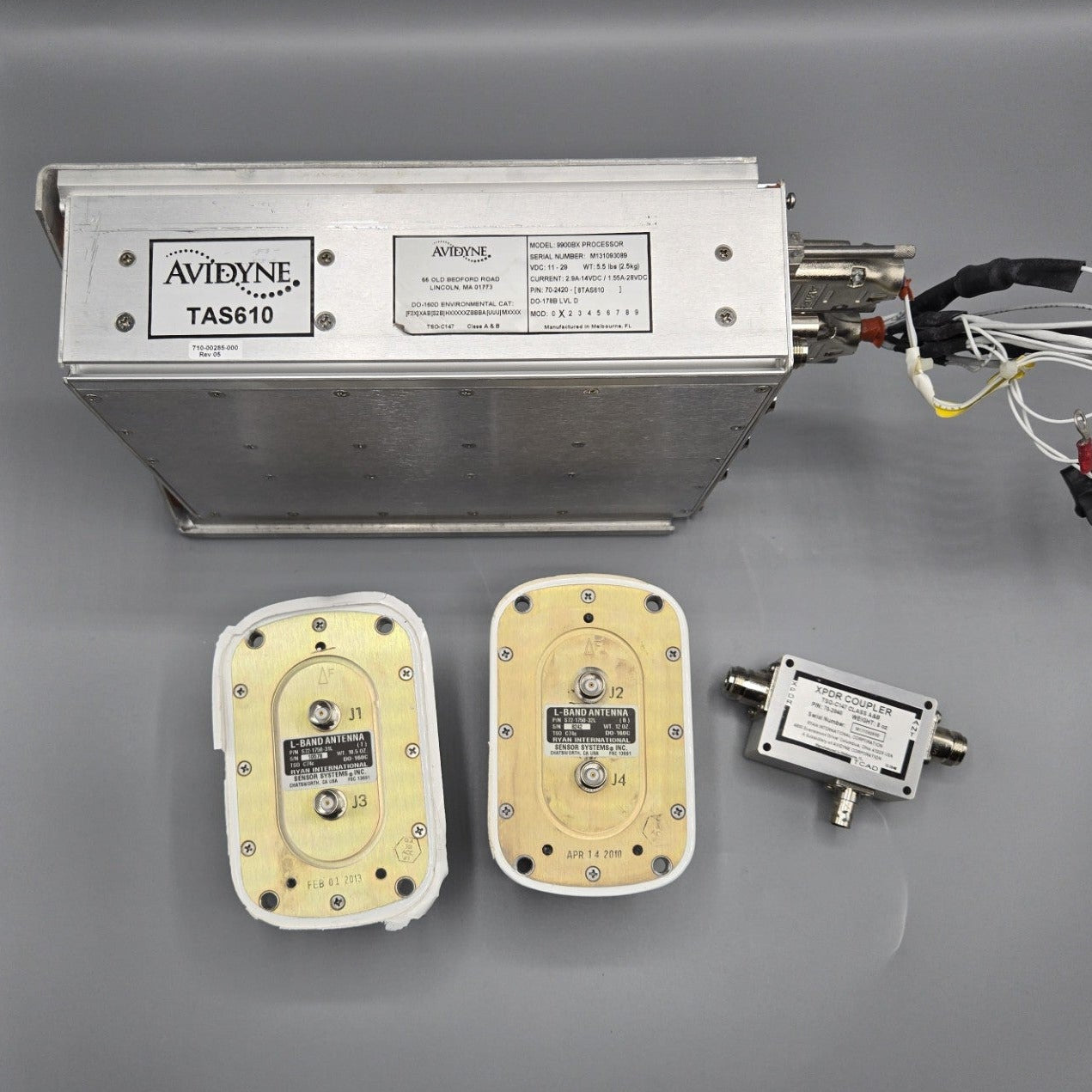 Avidyne Traffic Advisory System - PN: 70-2420-8TAS610