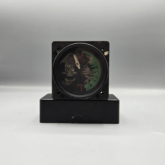 Edo-Aire Dual Fuel Flow Indicator - PN: 96-384069-1