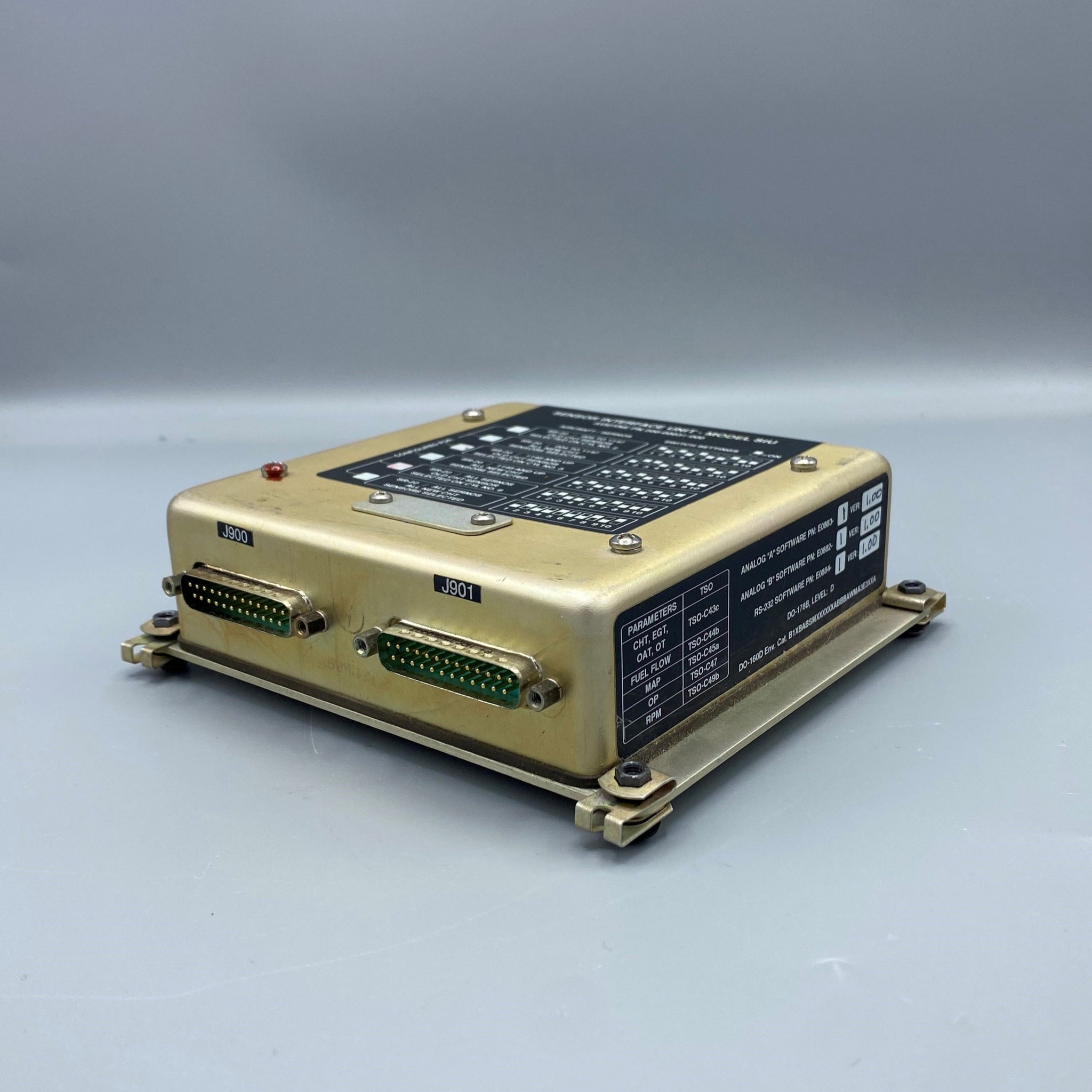 Moritz Sensor Interface Unit for Cirrus SR20/22 - PN: 200-00031-000 ...