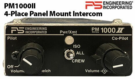 PS Engineering PM 1000 Intercom - Part Number: 11902