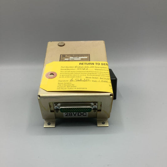 S-TEC Pitch Computer Cirrus SR20 - Part Number: 01261-53-28