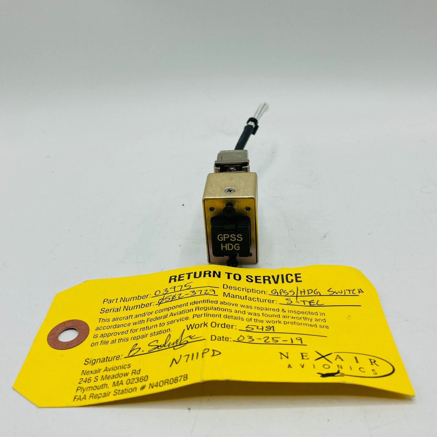 S-TEC GPSS/HDG Switch ST-901 - Part Number: 03975