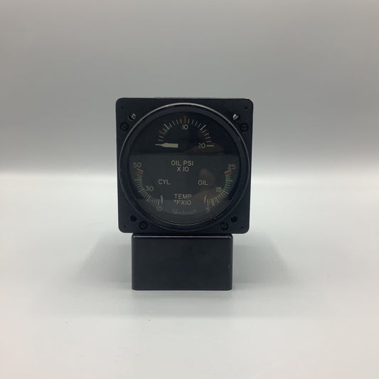 Beechcraft Oil Pres, Oil Temp, CHT Instrument - Part Number: 22-804-032-11